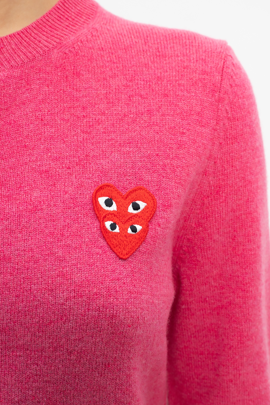 Comme des Garcons Play Sweater with logo